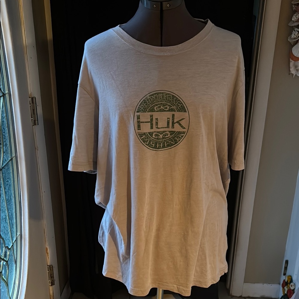 Huk Beige Graphic Top